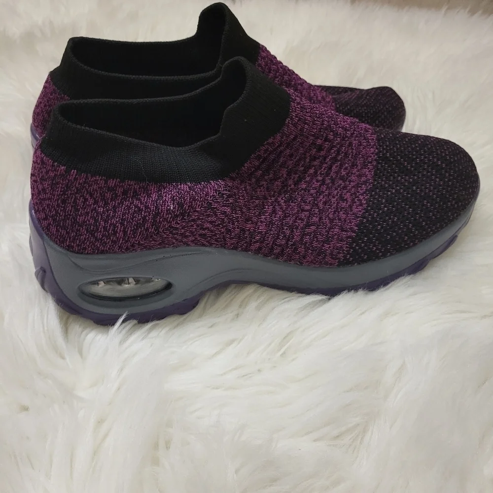 Burgundy Ombre Women's Dress Shoes Size 10.5‎